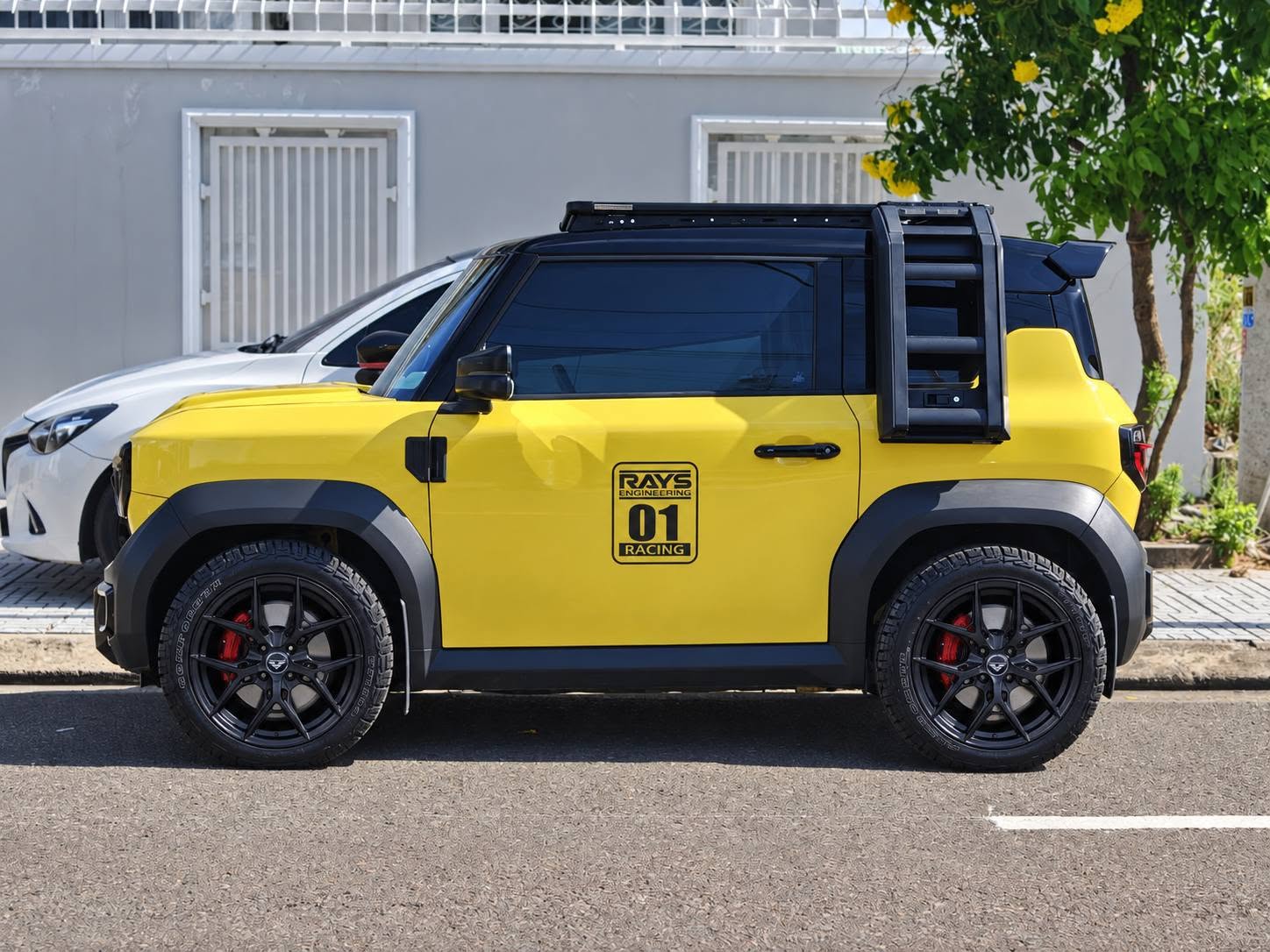 VinFast VF3 Độ Xanh Tiffany tại Công Định Auto